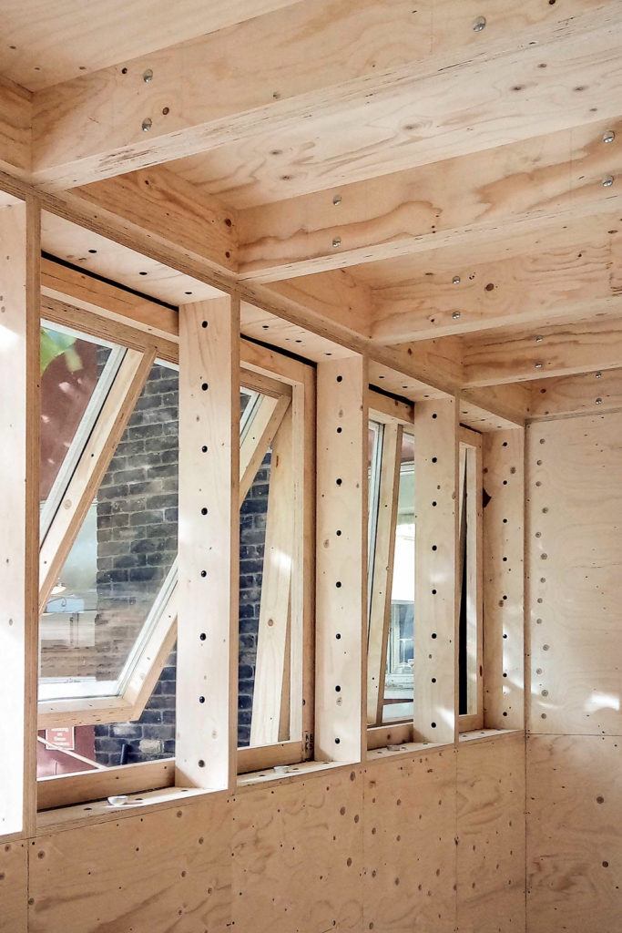U-Build is a revolutionary self-build system for making beautiful spaces. This is a picture of the inside of a garden room created using U-Build