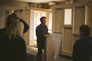 U-Build can be used for community projects - This is a picture of one of our U-Build facilitators training a team