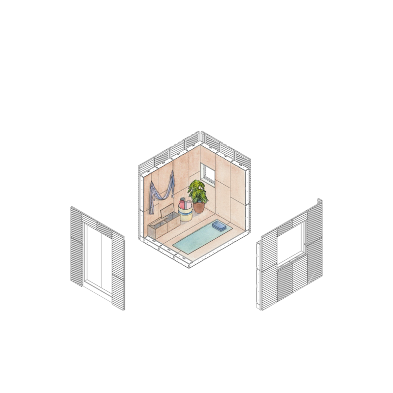 Rollover image for U-Build Hedgehog Garden Studio. Click to Open