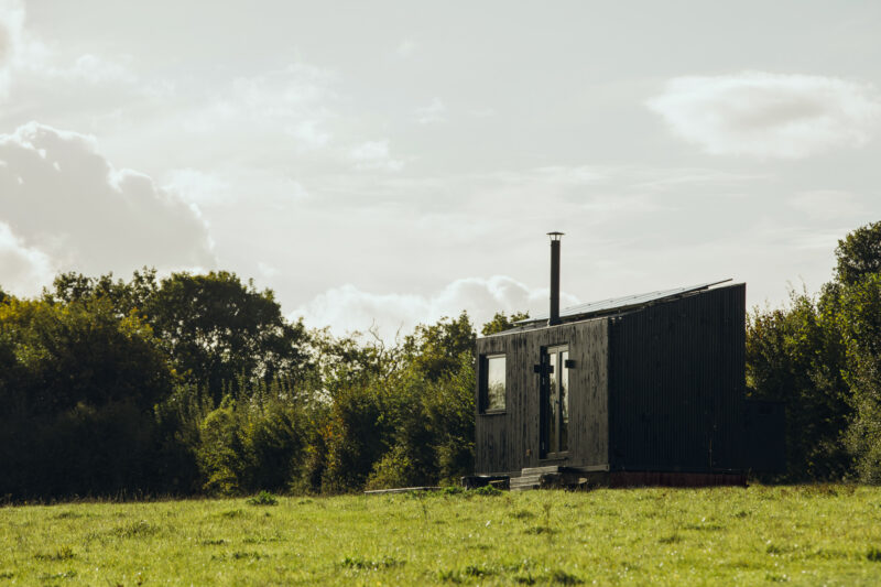 Photograph of a U-Build Tiny House Self Build